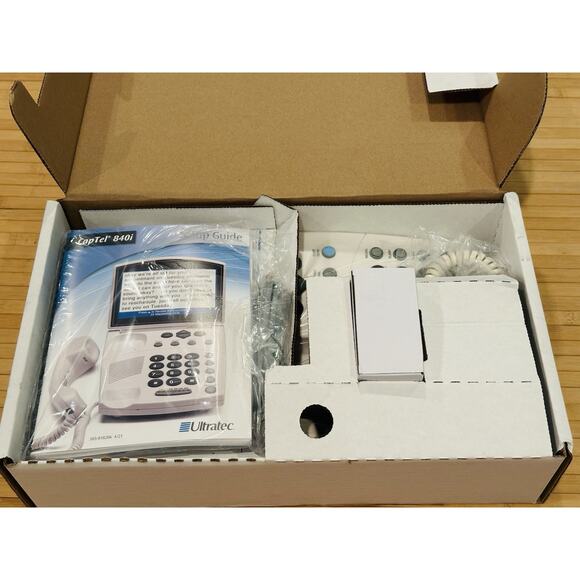 Ultratec Captel 840i Hearing Impaired Touch Caption Telephone New In Box - Picture 13 of 14